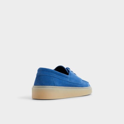 Stazo Medium Blue Men's Casual Shoes - Boat shoe Aldo Medium Blue