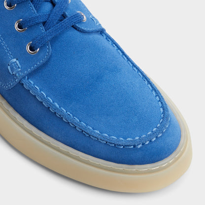 Stazo Medium Blue Men's Casual Shoes - Boat shoe Aldo Medium Blue