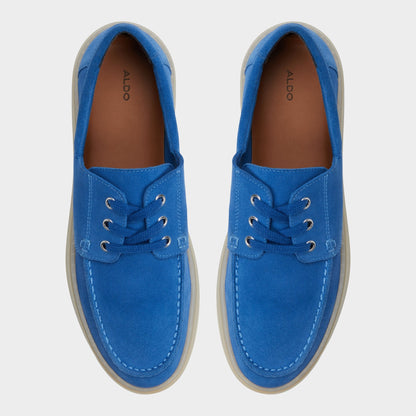 Stazo Medium Blue Men's Casual Shoes - Boat shoe Aldo Medium Blue