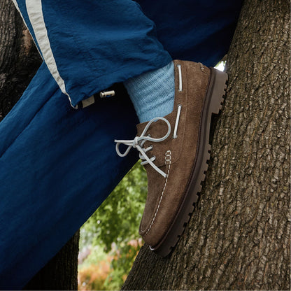 Cedric in Open Brown - Boat shoe Aldo Open brown