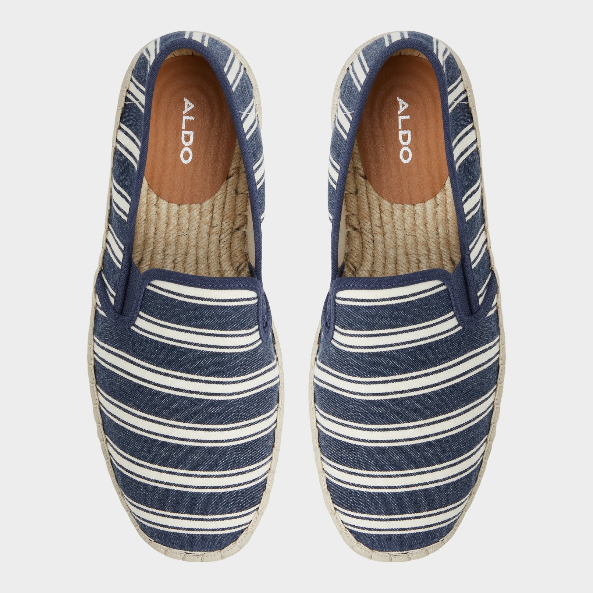 Johnney Navy Men's Loafers & Slip-Ons - Espadrille Aldo Navy