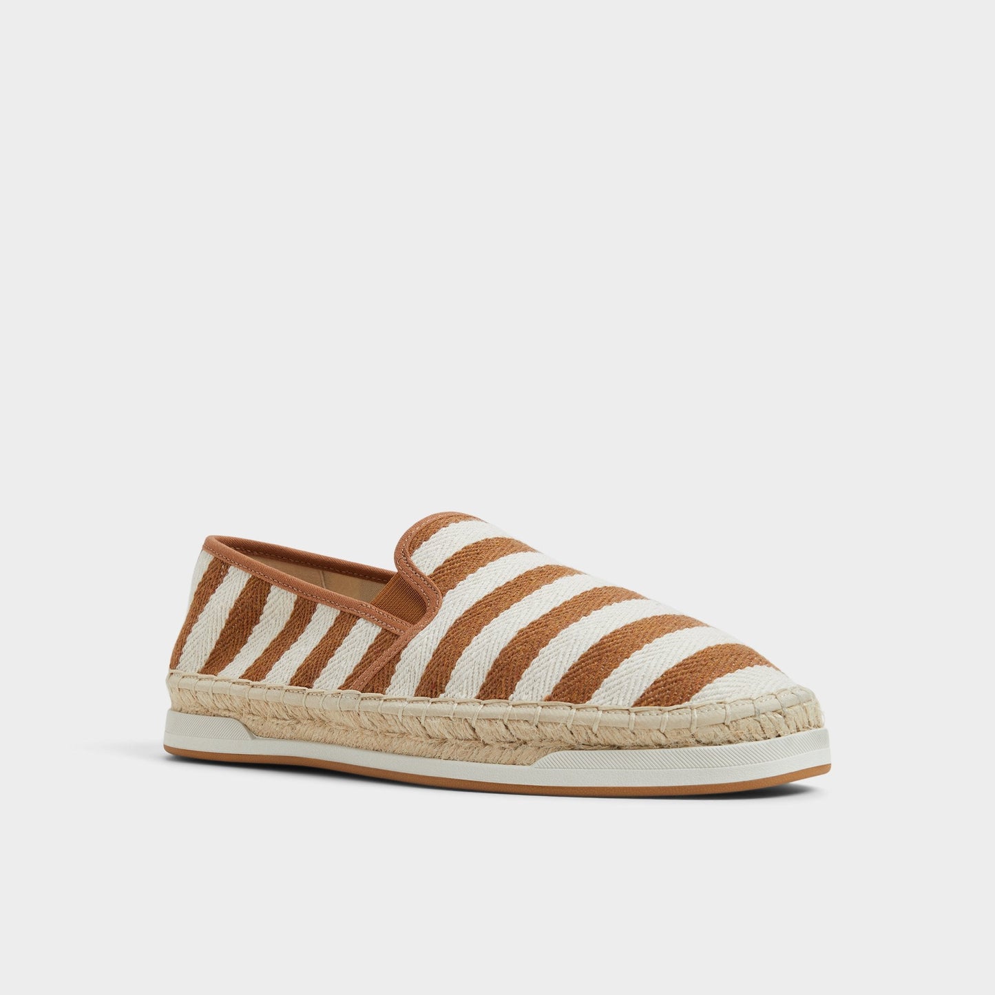 Johnney Cognac Textile Canvas Men's Espadrilles - Espadrille Aldo Cognac