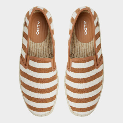 Johnney Cognac Textile Canvas Men's Espadrilles - Espadrille Aldo Cognac