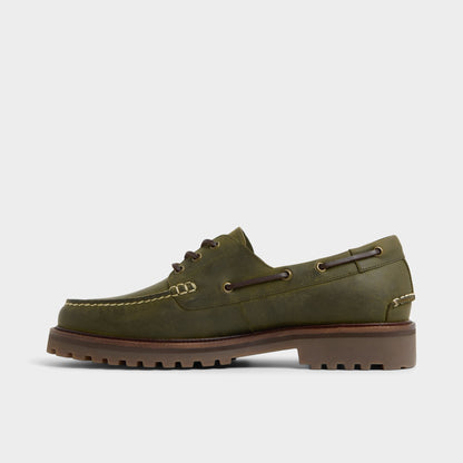 Cedric in Khaki - Boat shoe Aldo Khaki