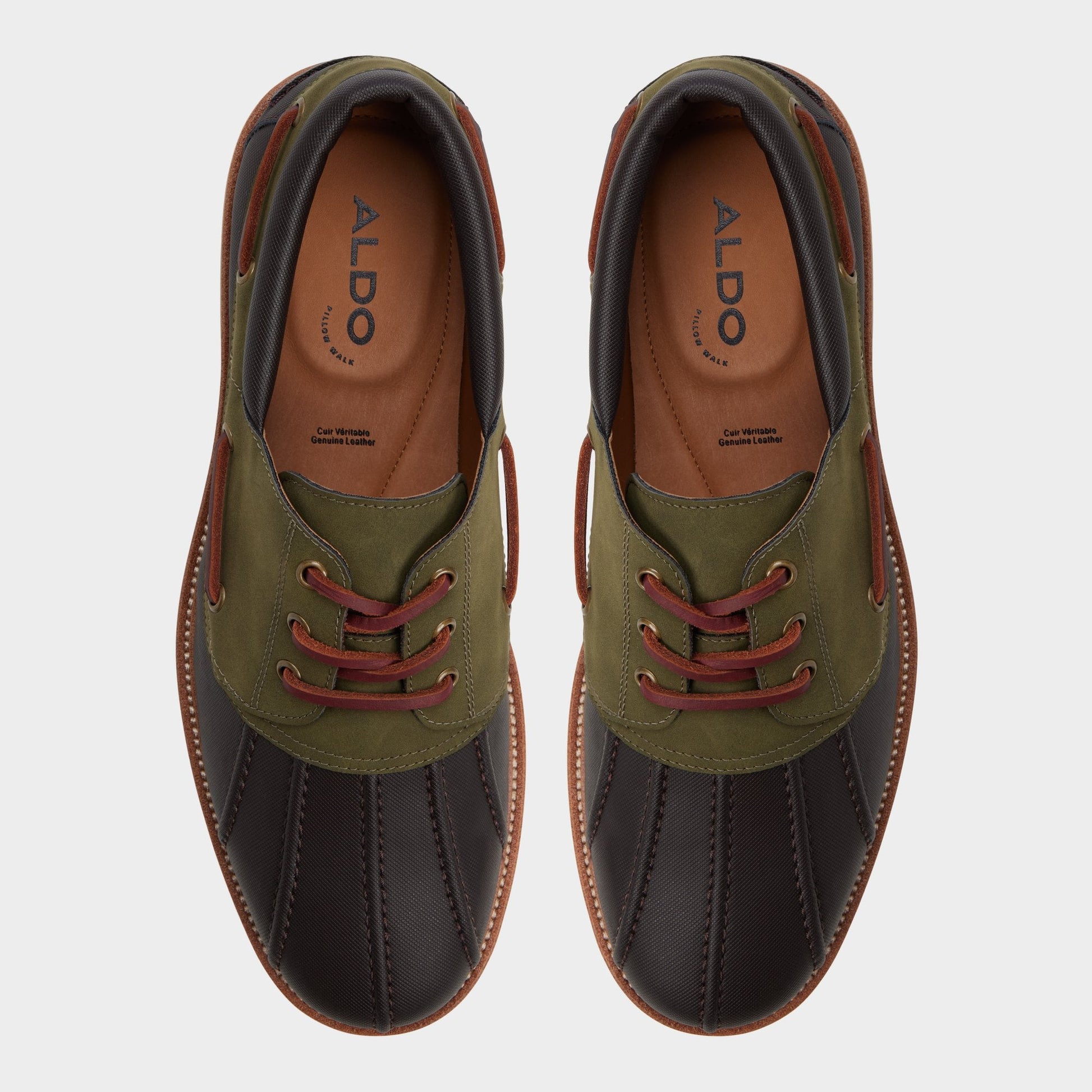 Finn in Brown Primary Multi - Boat shoe, Lug sole Aldo Brown Primary - Multi
