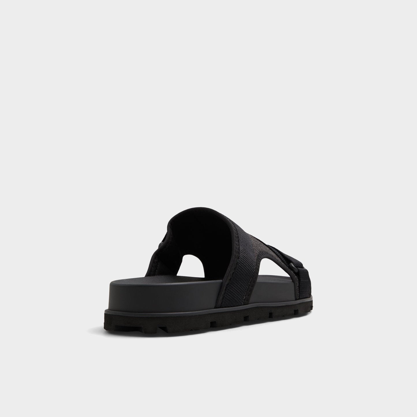 Deniels Open Black Men's Slides - Slide sandal Aldo Open black