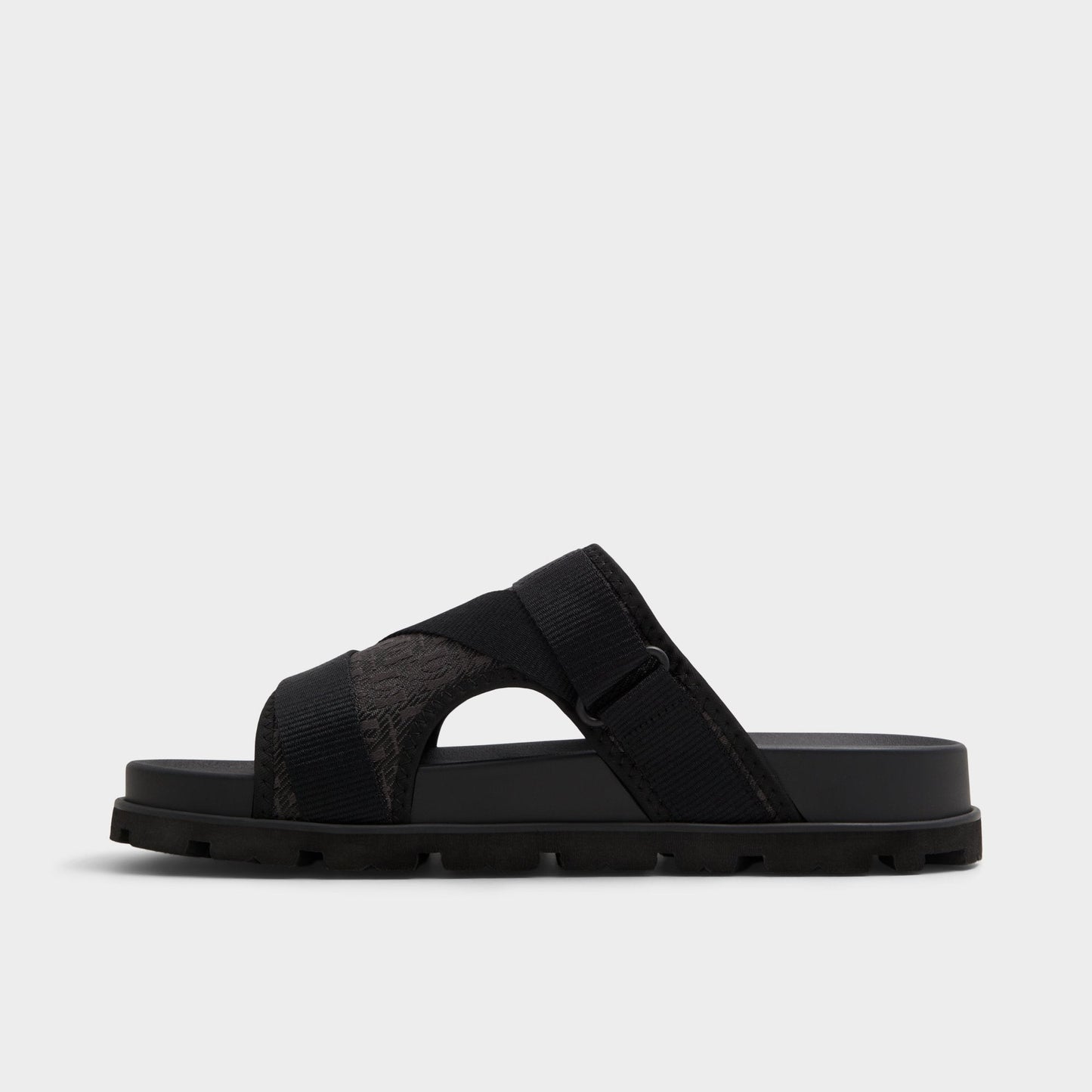 Deniels Open Black Men's Slides - Slide sandal Aldo Open black