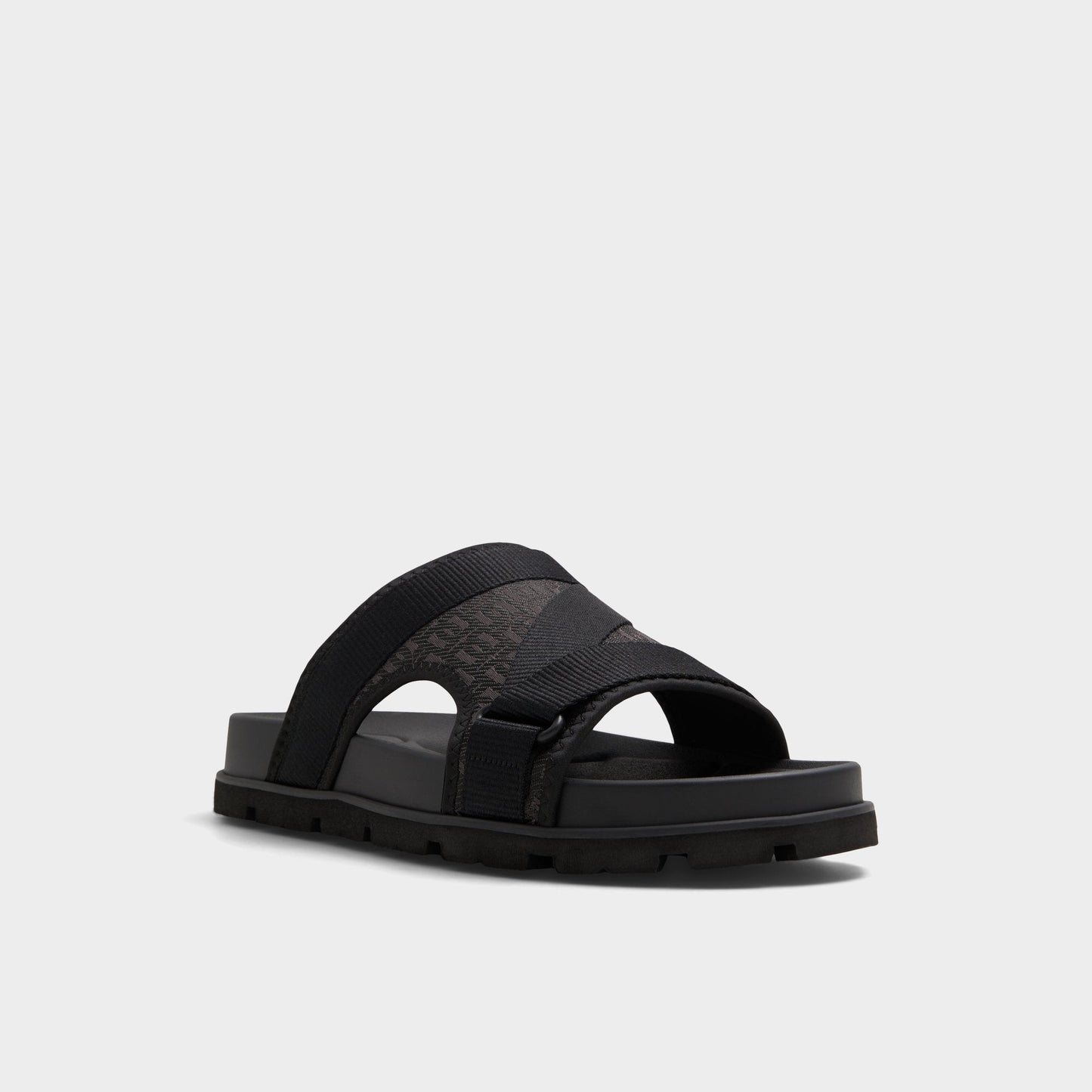 Deniels Open Black Men's Slides - Slide sandal Aldo Open black