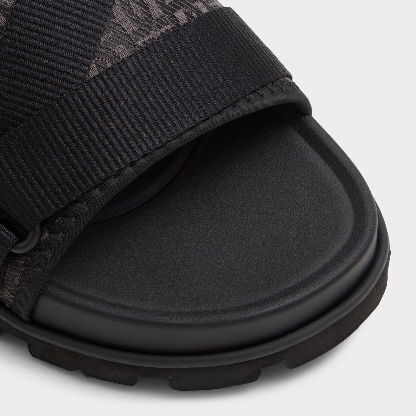 Deniels Open Black Men's Slides - Slide sandal Aldo Open black