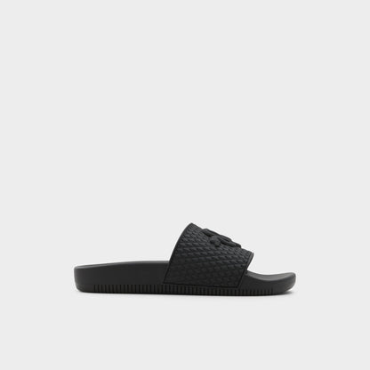 Kedau Black Men's Slides - Slide sandal Aldo Black
