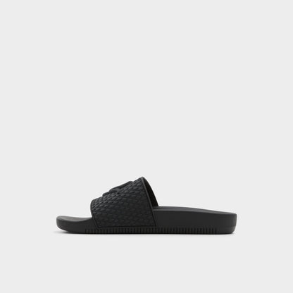 Kedau Black Men's Slides - Slide sandal Aldo Black