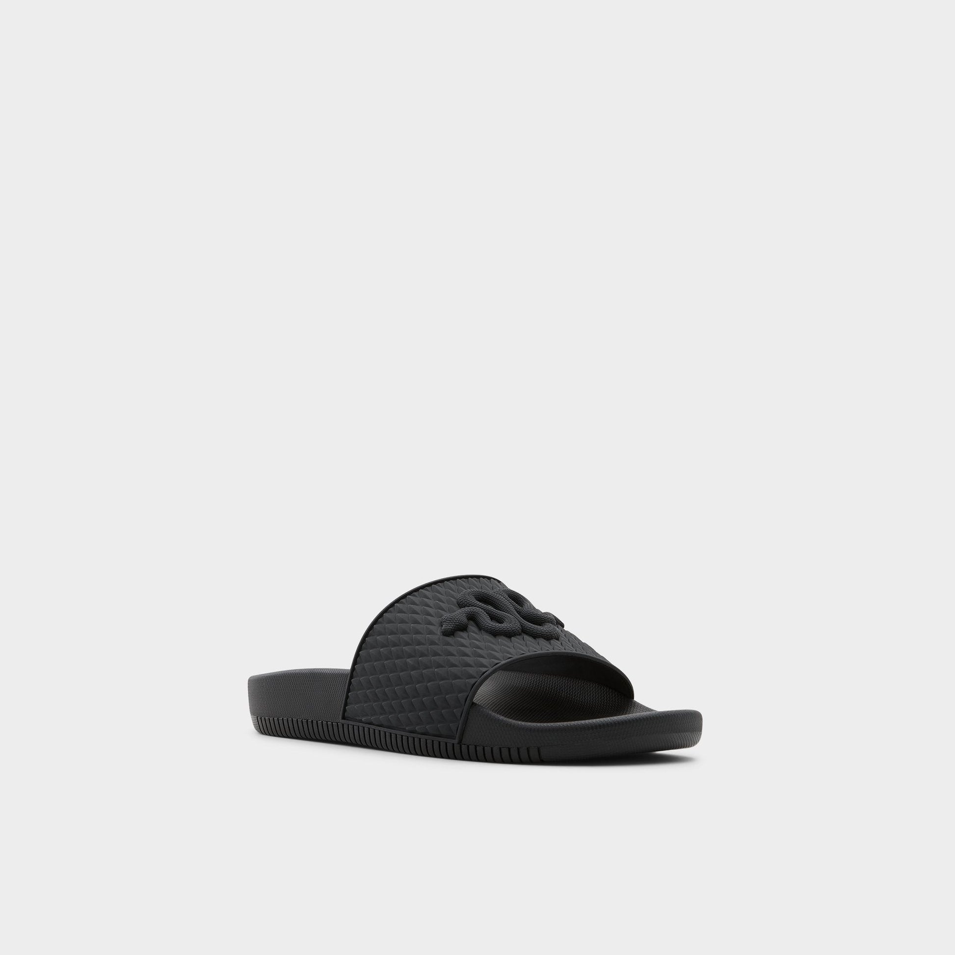 Kedau Black Men's Slides - Slide sandal Aldo Black