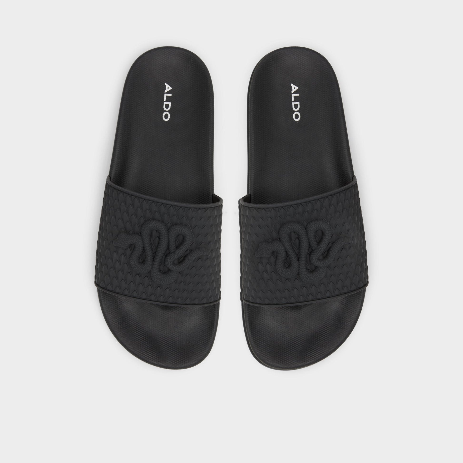 Kedau Black Men's Slides - Slide sandal Aldo Black
