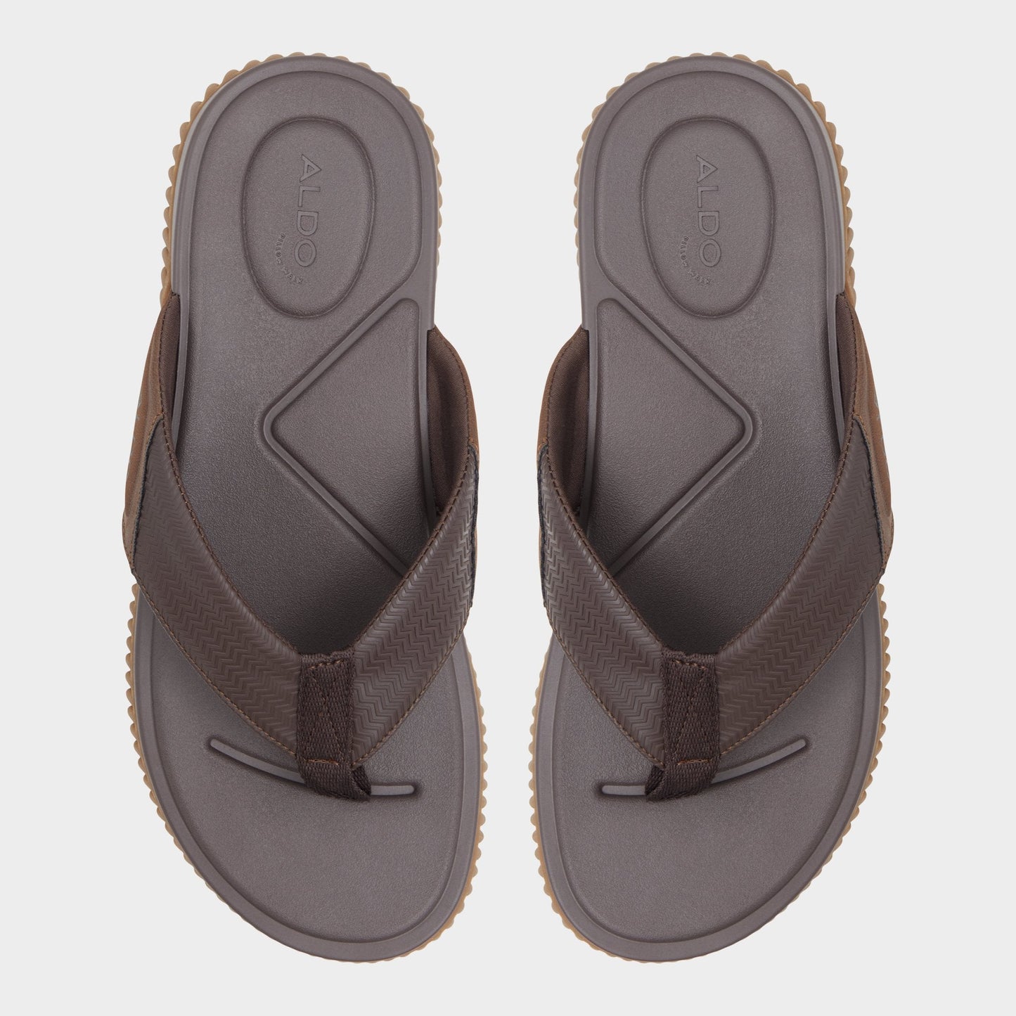 Riptide Other Brown Men's Flip flops - Flip flop Aldo Other brown