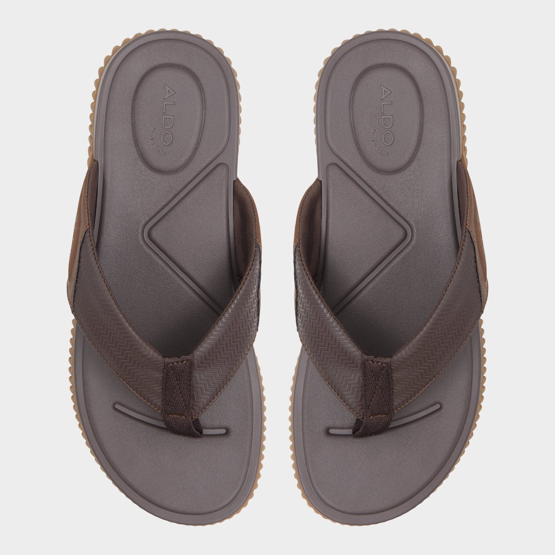 Riptide Other Brown Men's Flip flops - Flip flop Aldo Other brown