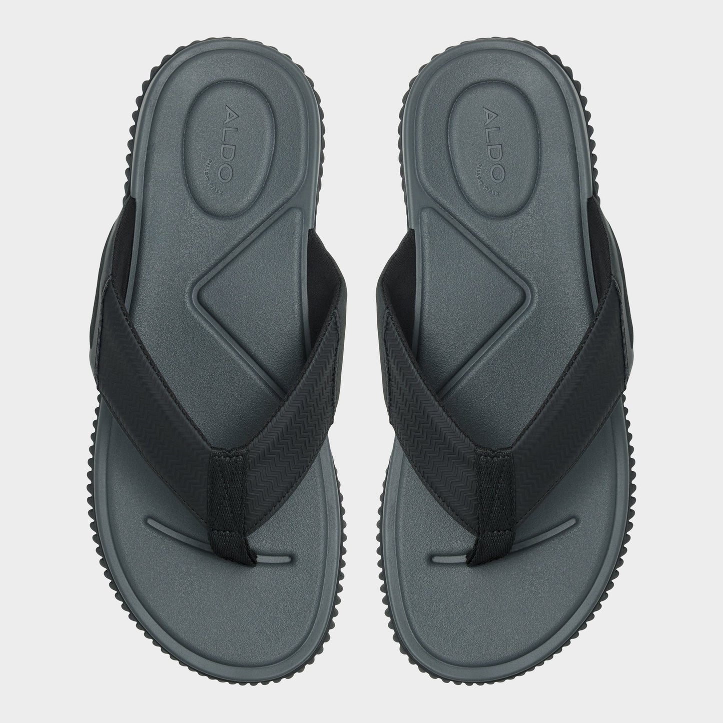 Riptide Black Men's Flip flops - Flip flop Aldo Black