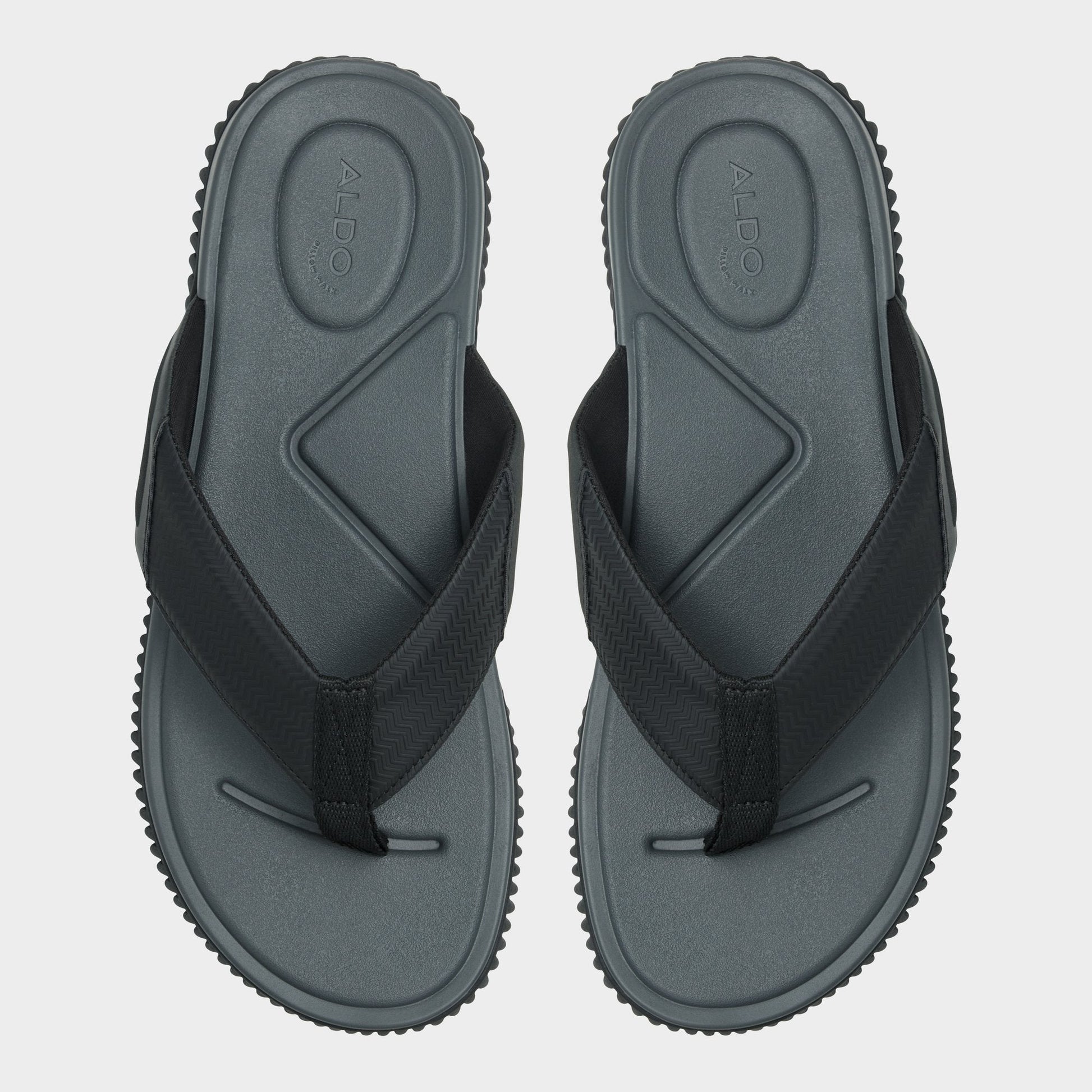 Riptide Black Men's Flip flops - Flip flop Aldo Black