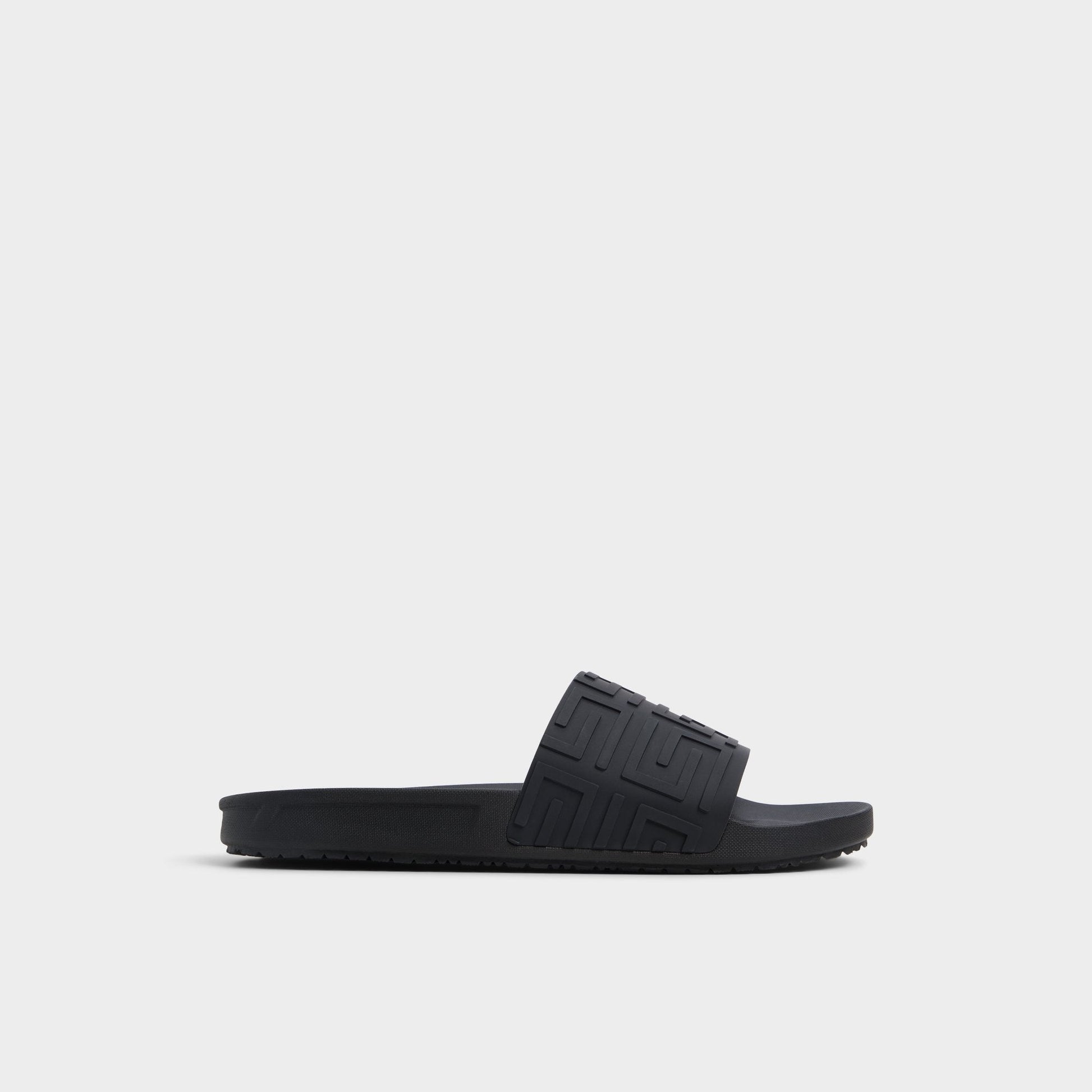 Atrani Black Men's Slides - Slide sandal Aldo Black
