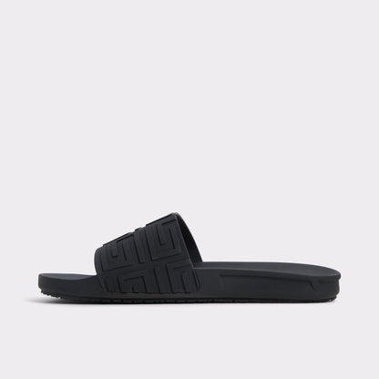 Atrani Black Men's Slides - Slide sandal Aldo Black