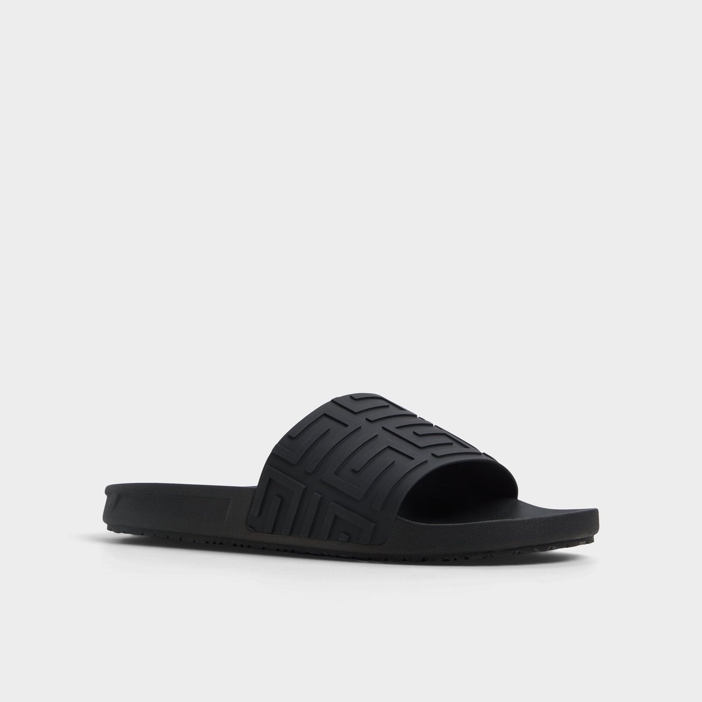 Atrani Black Men's Slides - Slide sandal Aldo Black
