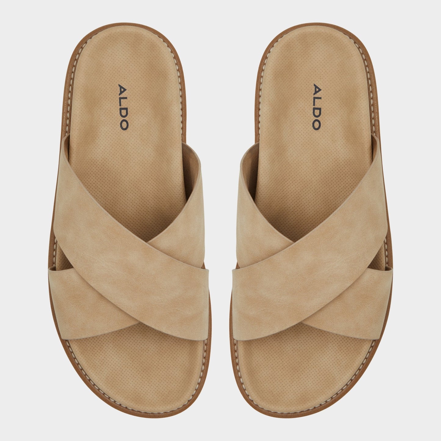 Marrin Beige Men's Slides - Slide sandal Aldo Beige