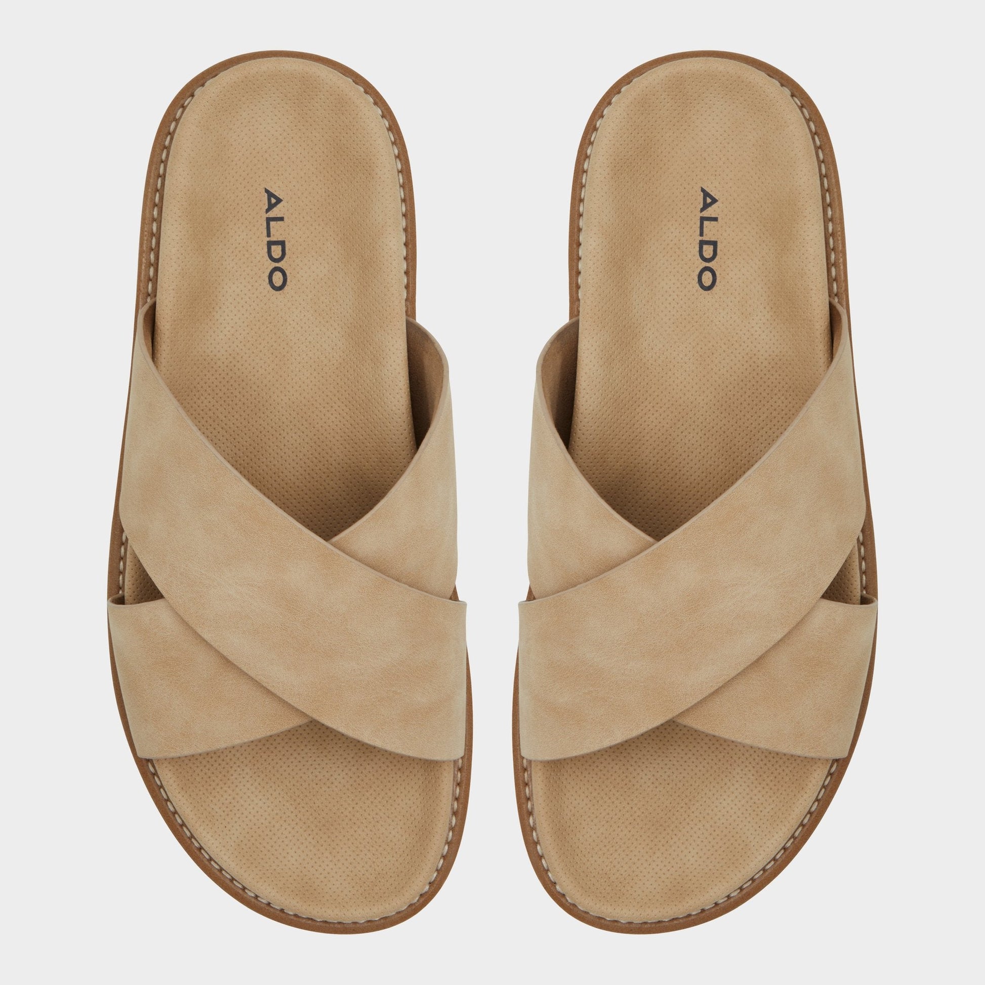 Marrin Beige Men's Slides - Slide sandal Aldo Beige