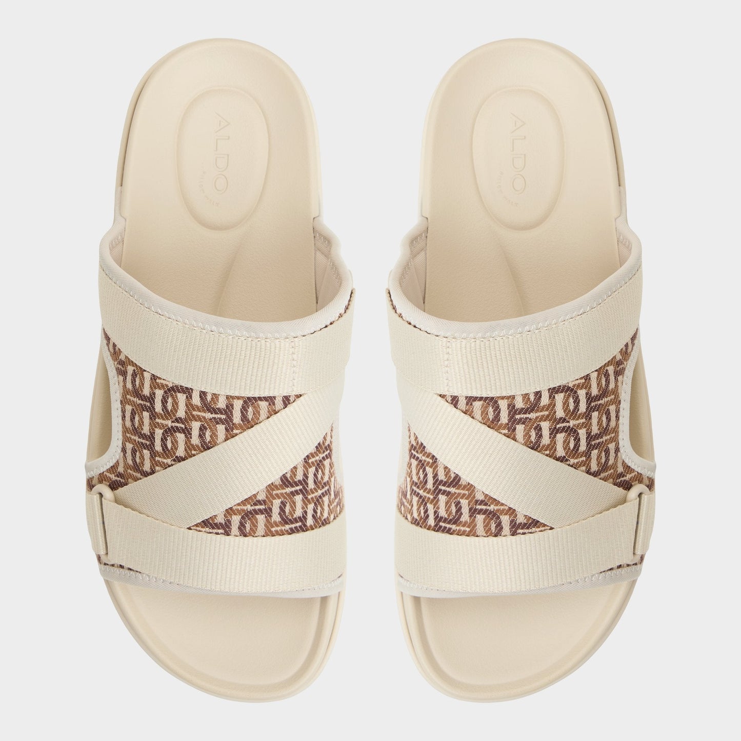Deniels Medium Beige Men's Slides - Slide sandal Aldo Medium beige