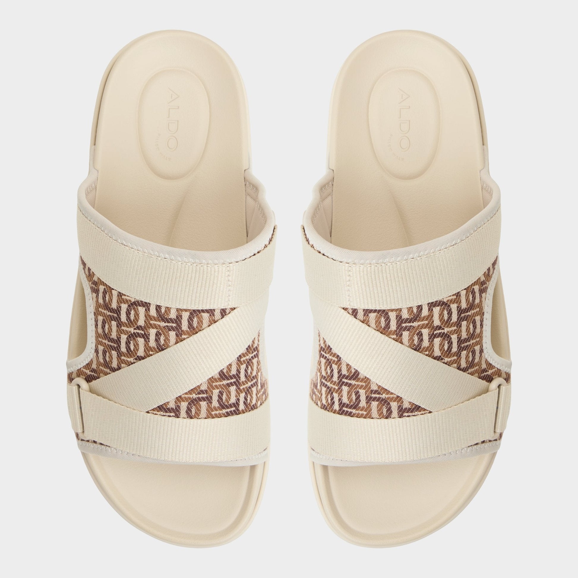 Deniels Medium Beige Men's Slides - Slide sandal Aldo Medium beige