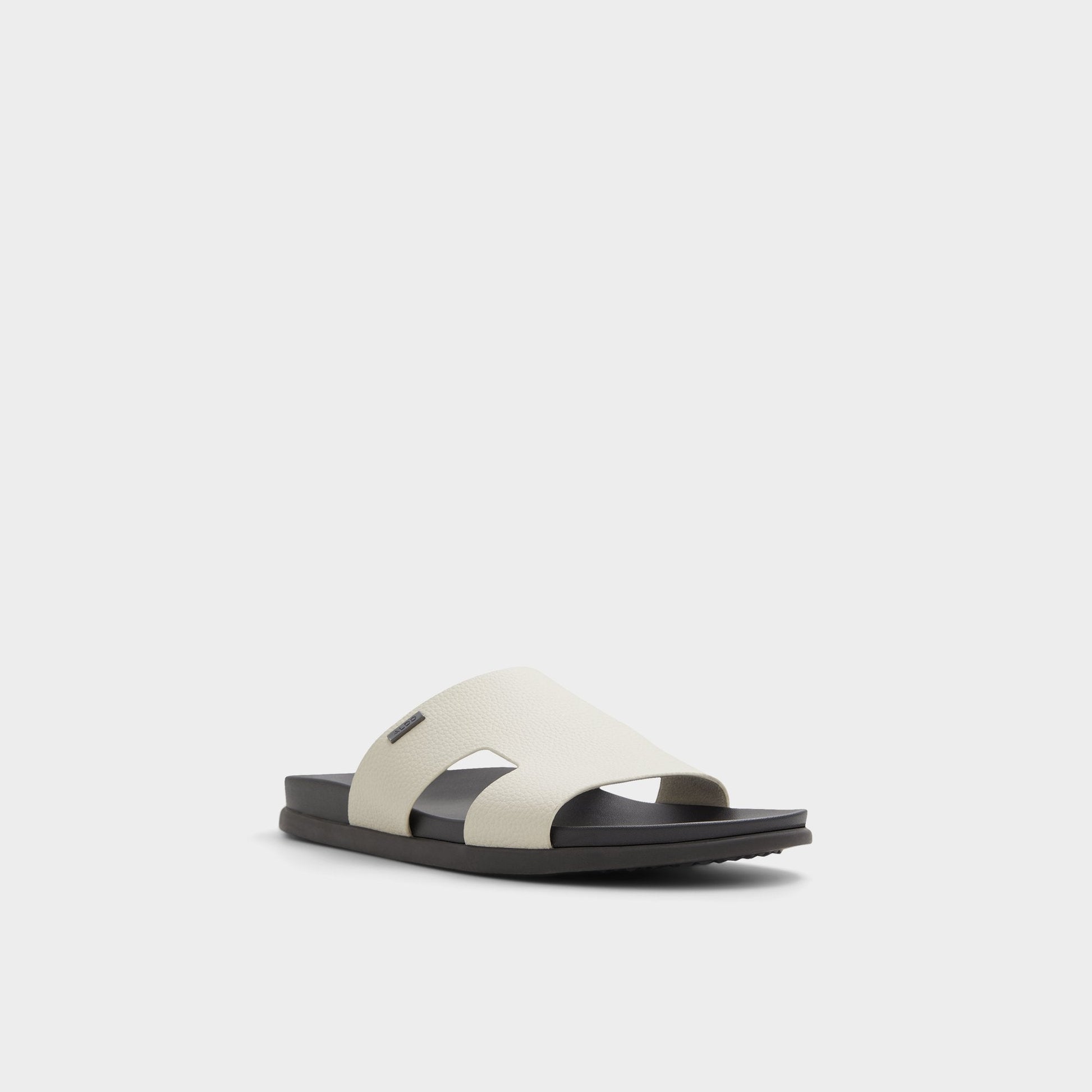 Mondi Light Grey Men's Slides - Slide sandal Aldo Light grey