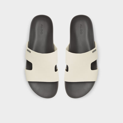 Mondi Light Grey Men's Slides - Slide sandal Aldo Light grey