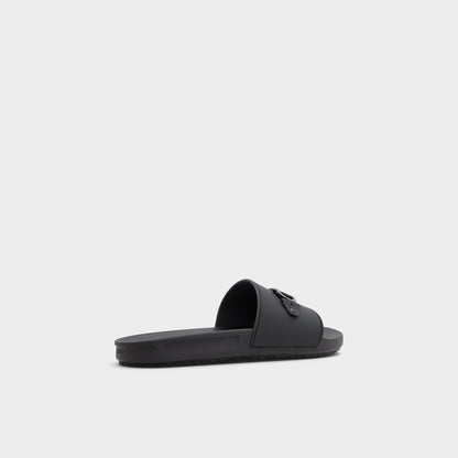 Loungeslide Black Men's Slides - Slide sandal Aldo Black