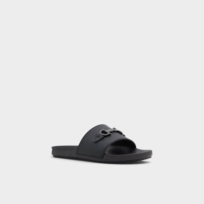 Loungeslide Black Men's Slides - Slide sandal Aldo Black