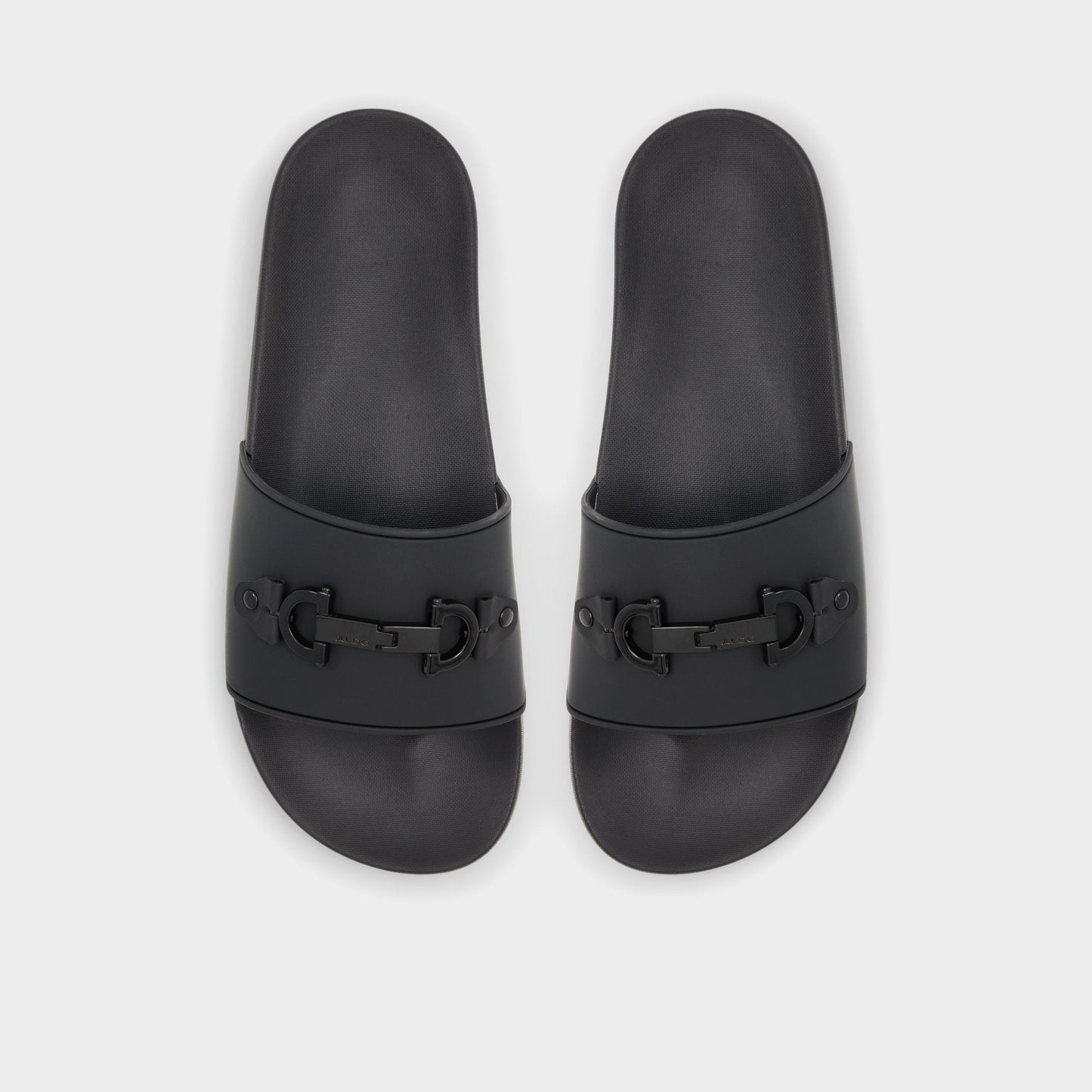 Loungeslide Black Men's Slides - Slide sandal Aldo Black