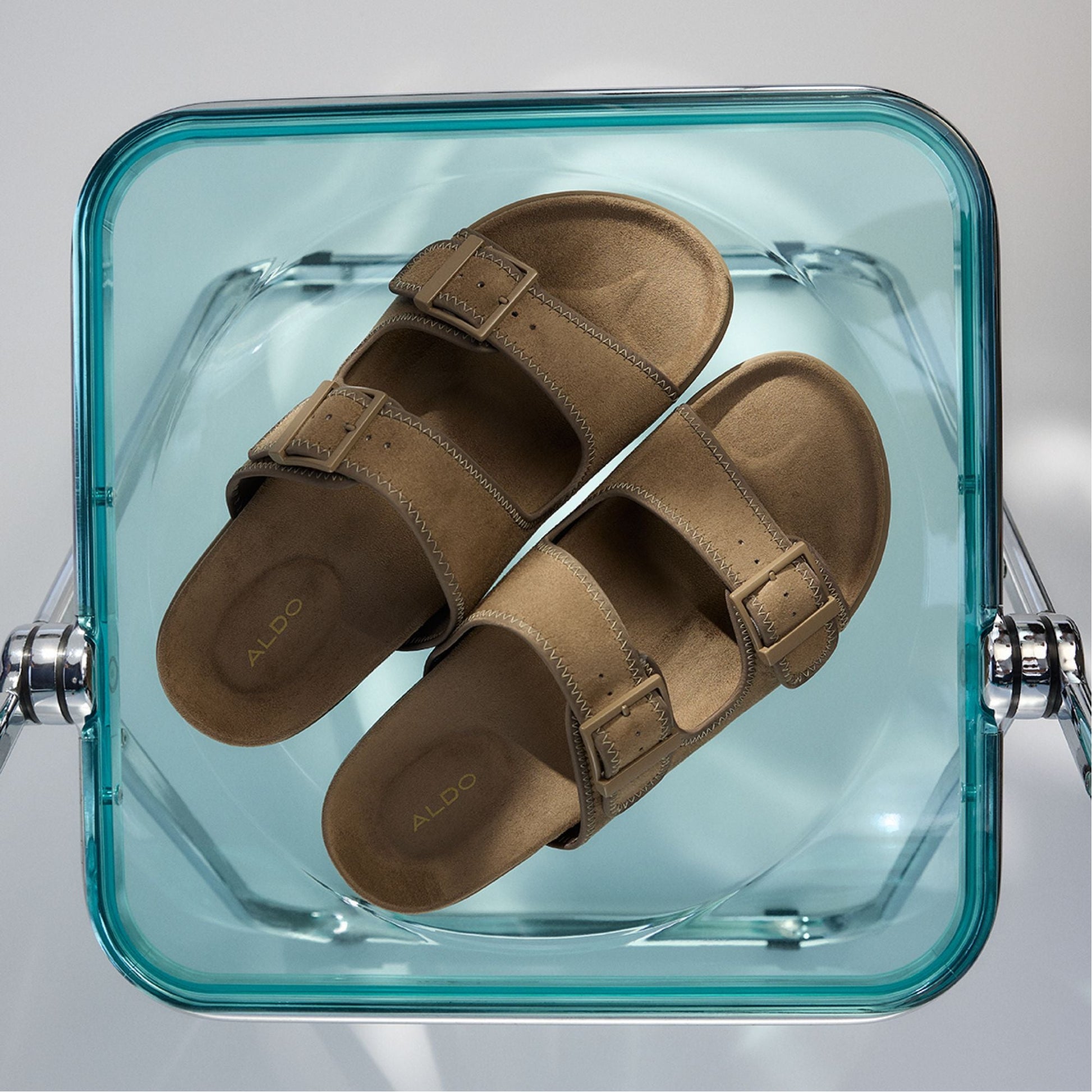 Sunnyside Light Brown Men's Slides - Slide sandal Aldo Light brown