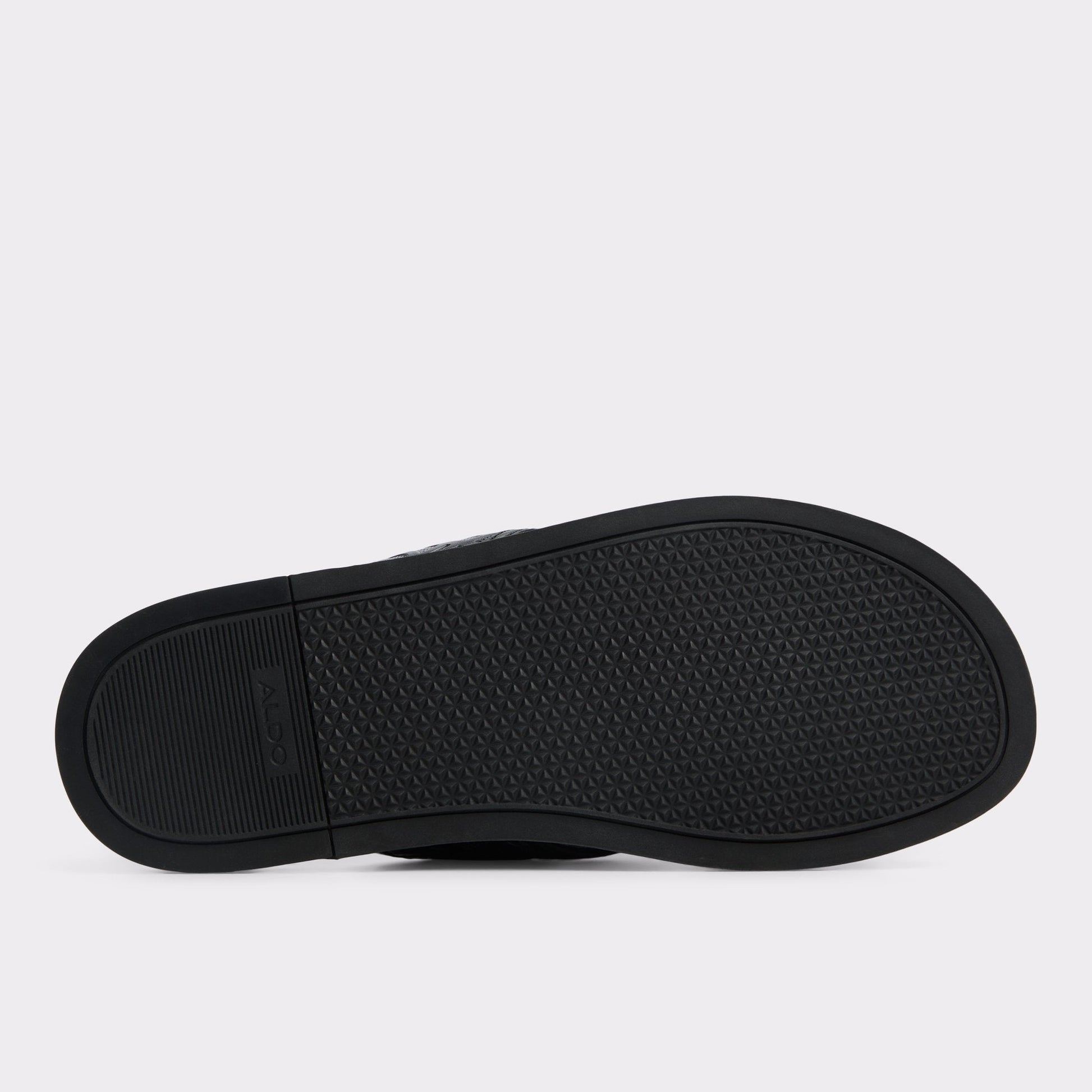 Olino Open Black Men's Slides - Slide sandal Aldo Open black