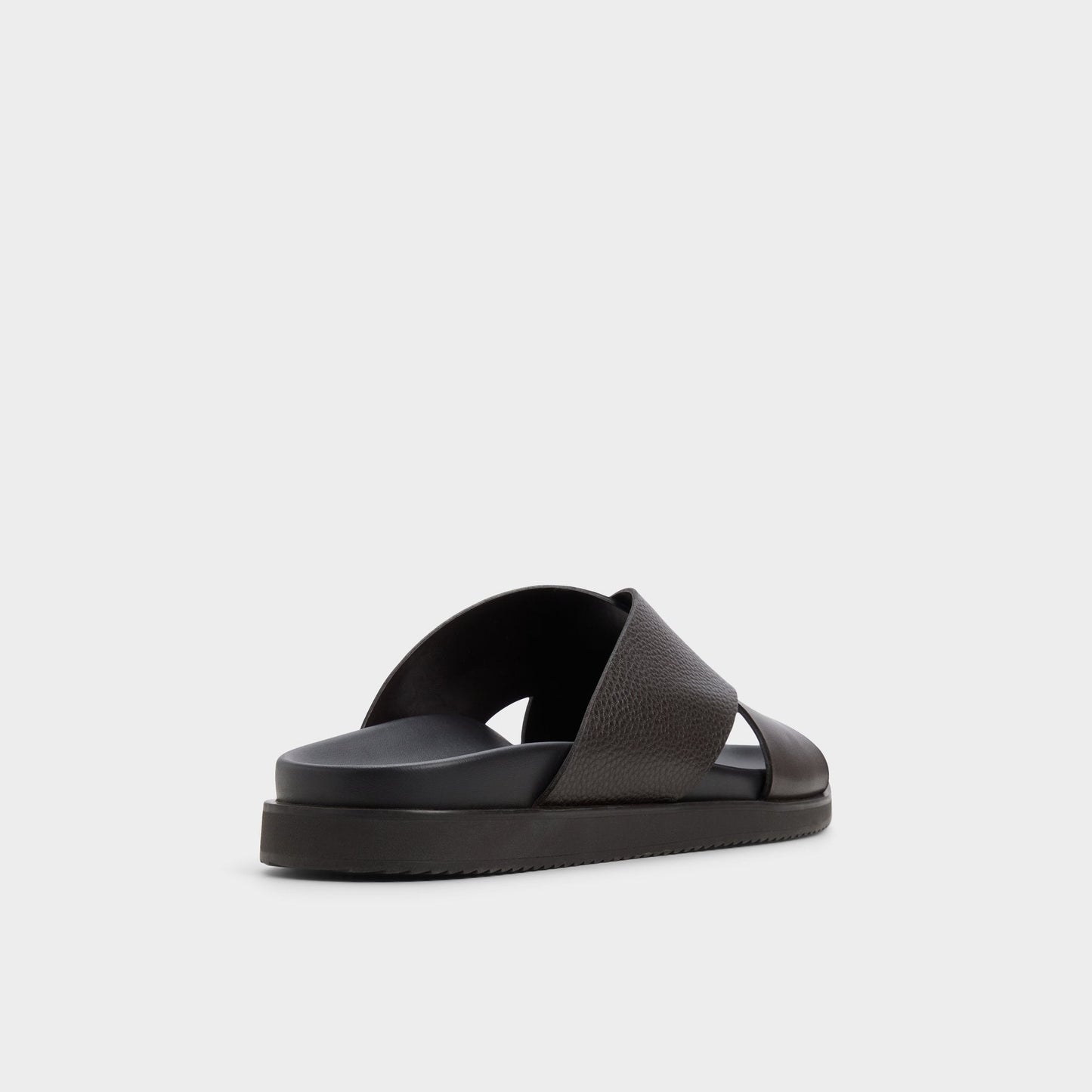 Darley Dark Brown Men's Sandals & Slides - Strappy flat sandal Aldo Dark brown