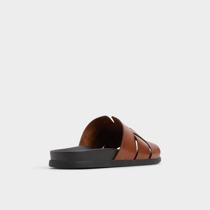Padien Cognac Men's Sandals & Slides - Slide sandal Aldo Cognac
