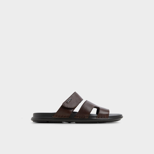 Windham Dark Brown Men's Sandals & Slides - Slide sandal Aldo Dark Brown