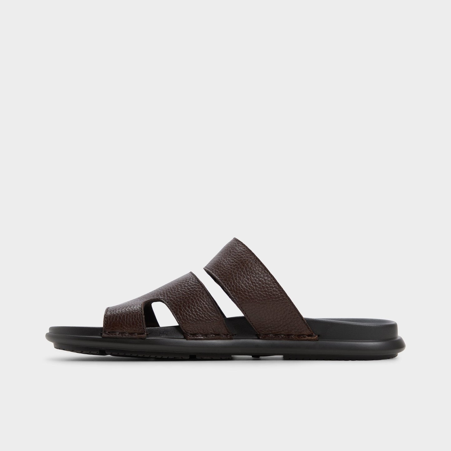 Windham Dark Brown Men's Sandals & Slides - Slide sandal Aldo Dark Brown