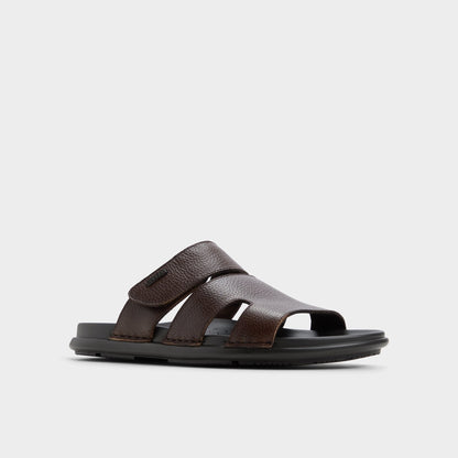 Windham Dark Brown Men's Sandals & Slides - Slide sandal Aldo Dark Brown