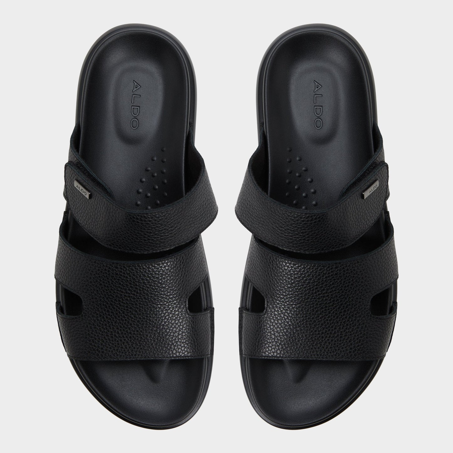 Windham Black Men's Sandals & Slides - Slide sandal Aldo Black