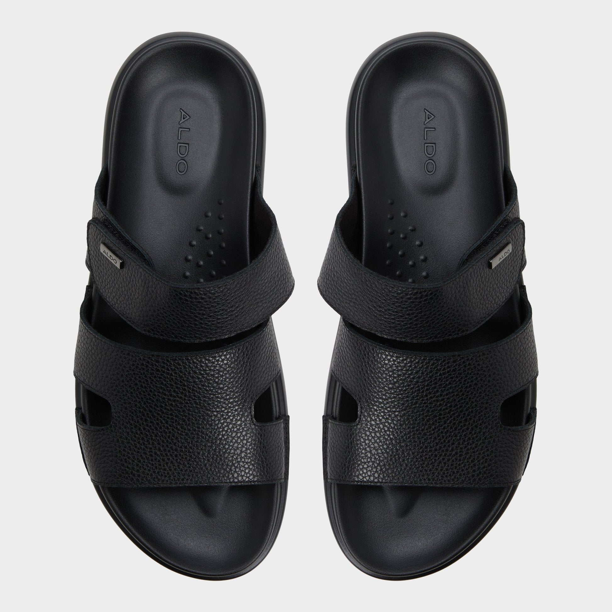 Windham Black Men's Sandals & Slides - Slide sandal Aldo Black