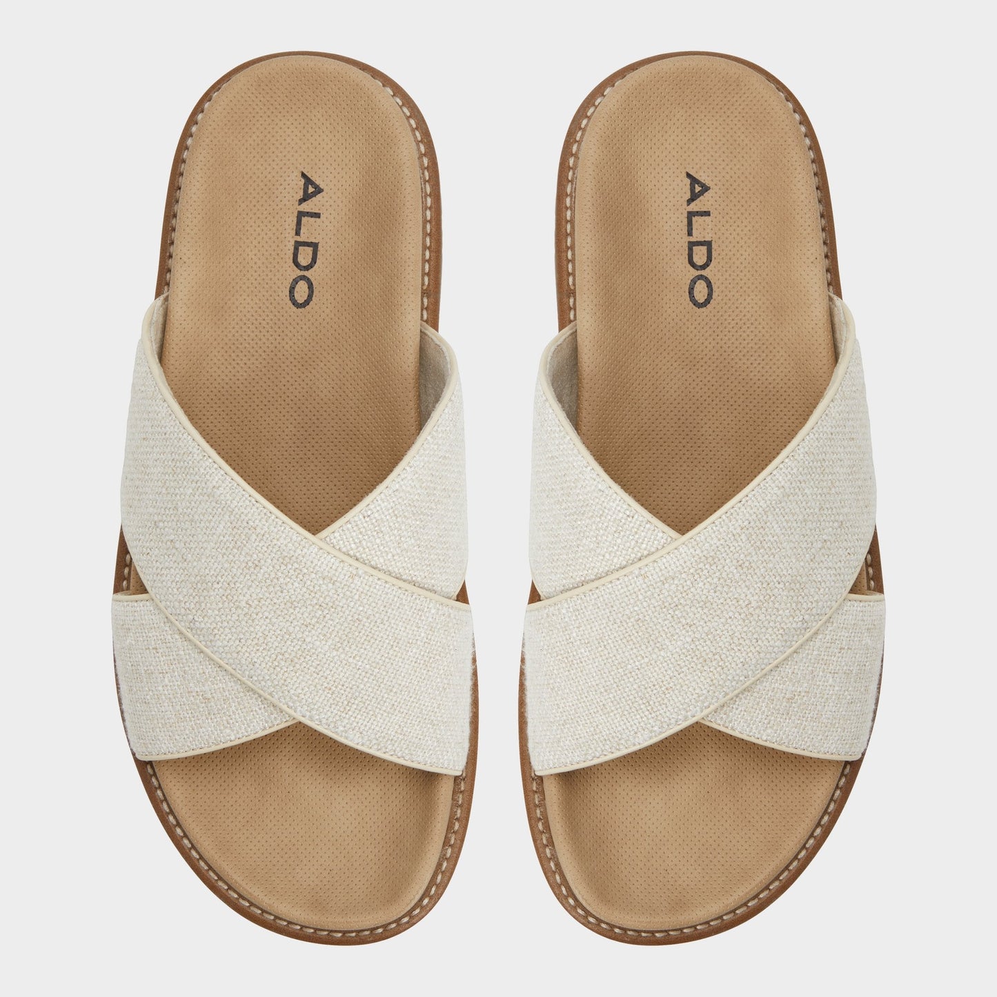 Marrin Open Beige Men's Slides - Slide sandal Aldo Open Beige
