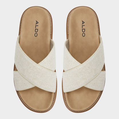 Marrin Open Beige Men's Slides - Slide sandal Aldo Open Beige