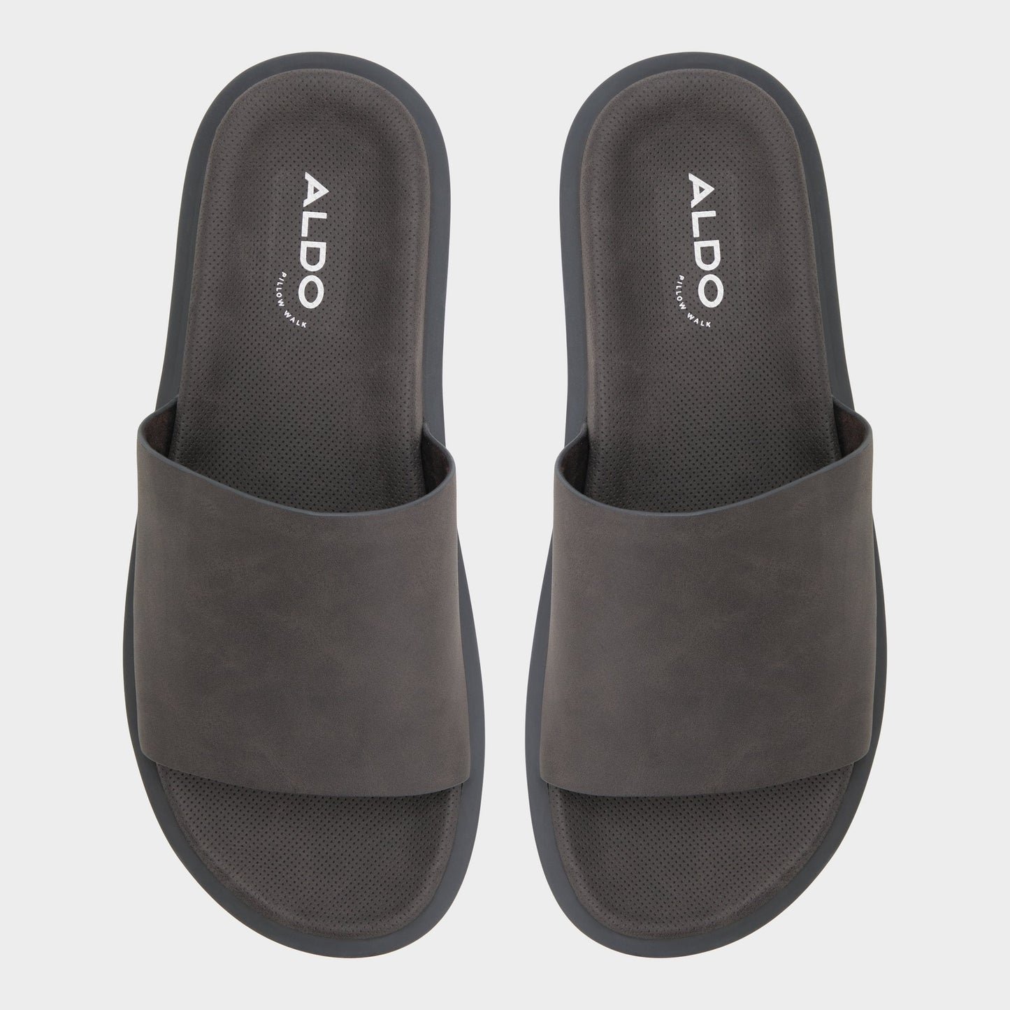 Galesa Brown Men's Slides - Slide sandal Aldo Brown