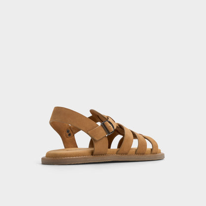 Warley Camel Men's Sandals & Slides - Strappy flat sandal Aldo Camel