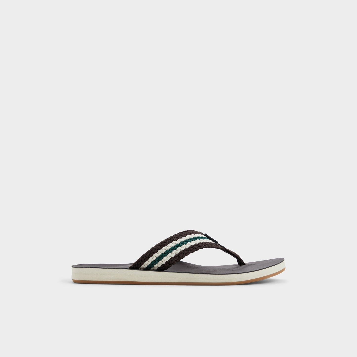 Adede Dark Brown Men's Flip flops - Flip flop Aldo Dark Brown