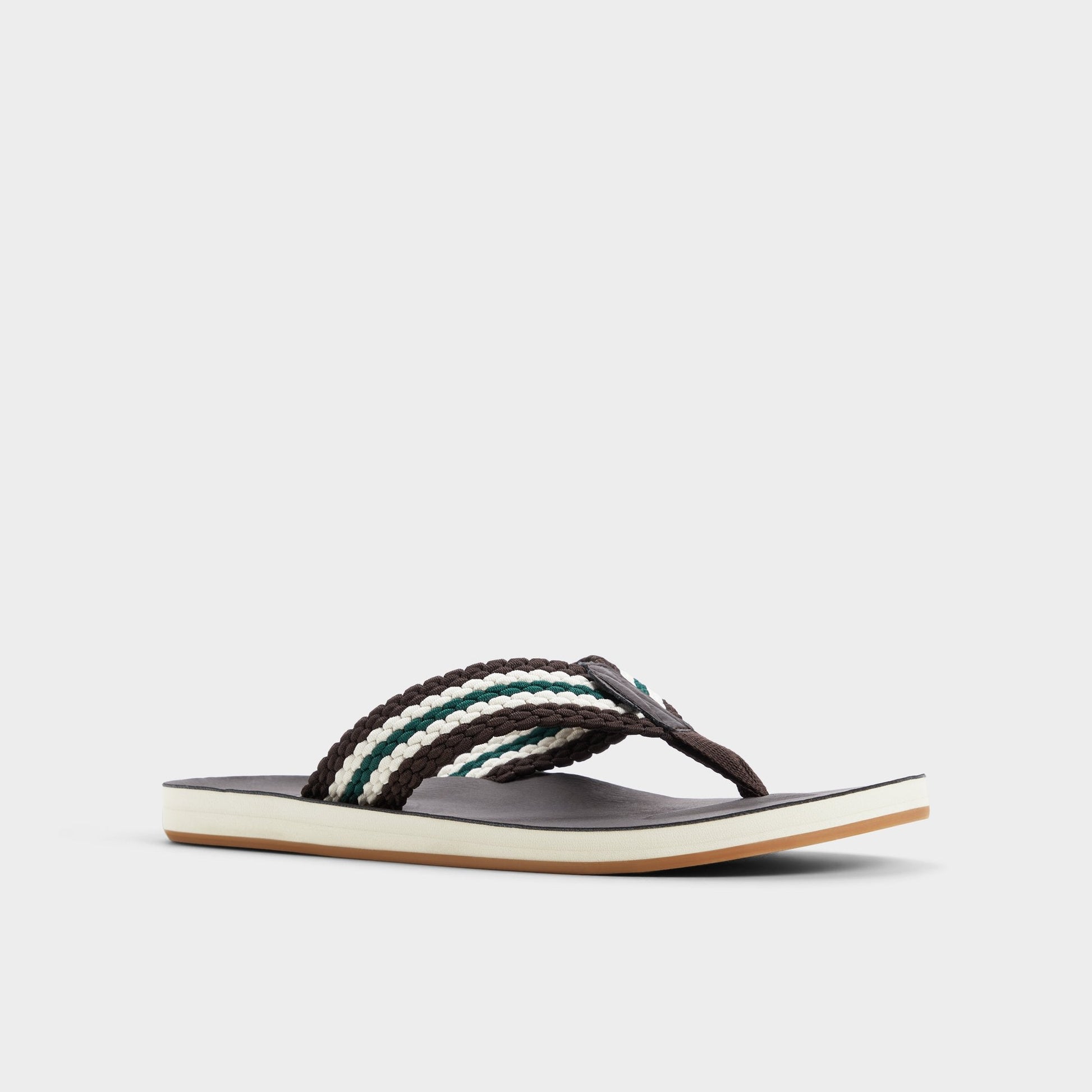Adede Dark Brown Men's Flip flops - Flip flop Aldo Dark Brown