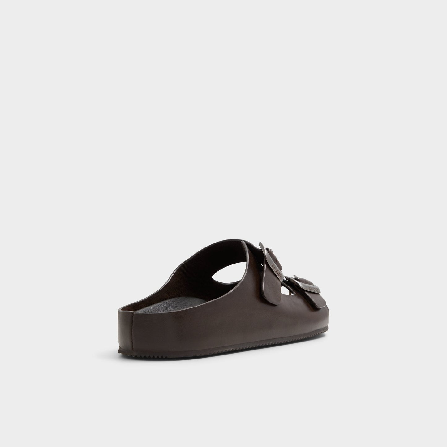 Kennebunk Dark Brown Men's Slides - Slide sandal Aldo Dark Brown