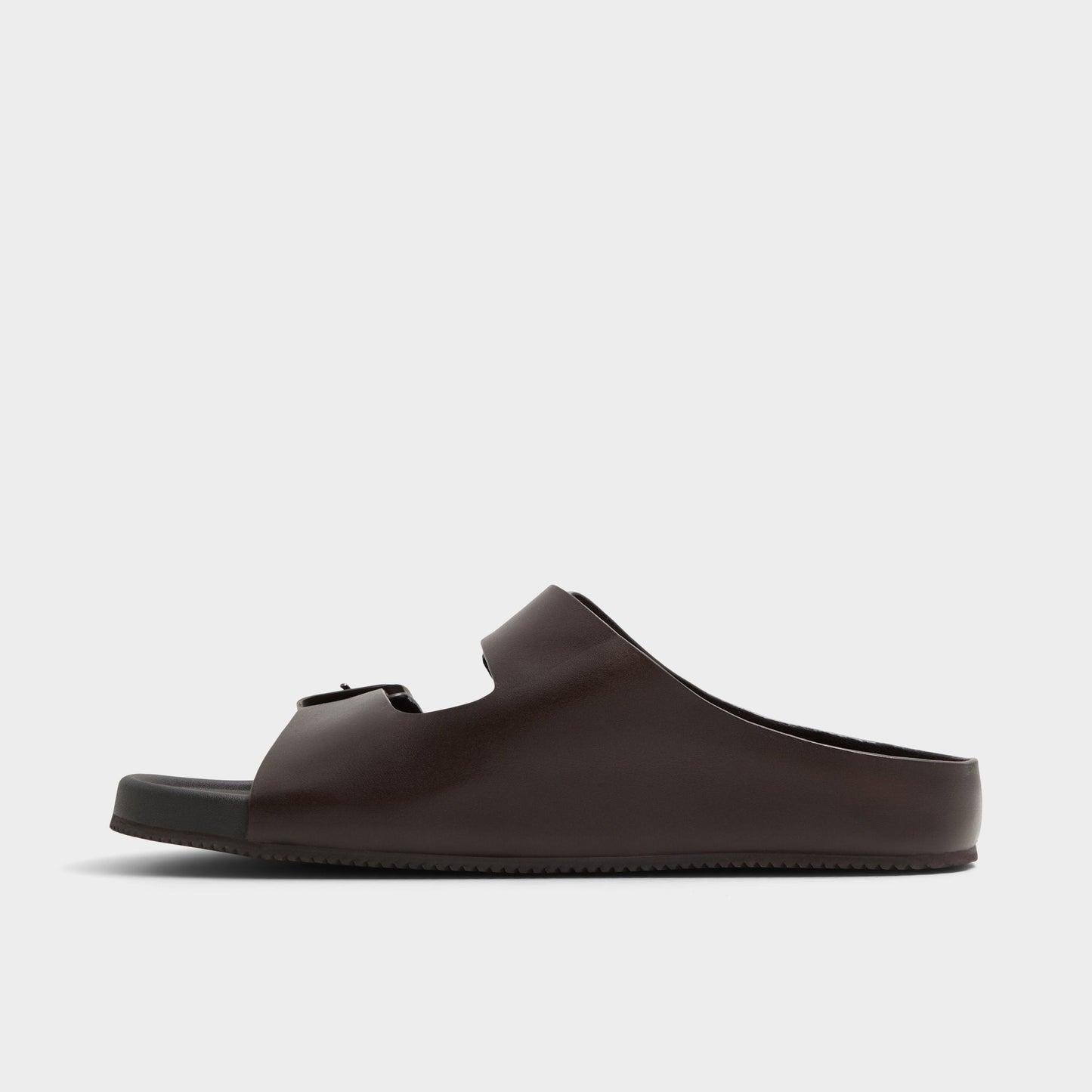 Kennebunk Dark Brown Men's Slides - Slide sandal Aldo Dark Brown